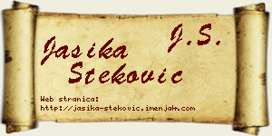 Jasika Steković vizit kartica